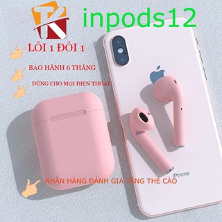 Tai nghe bluetooth 5.0 inpod 12 nhiều màu lựa chọn cảm biến vân tay