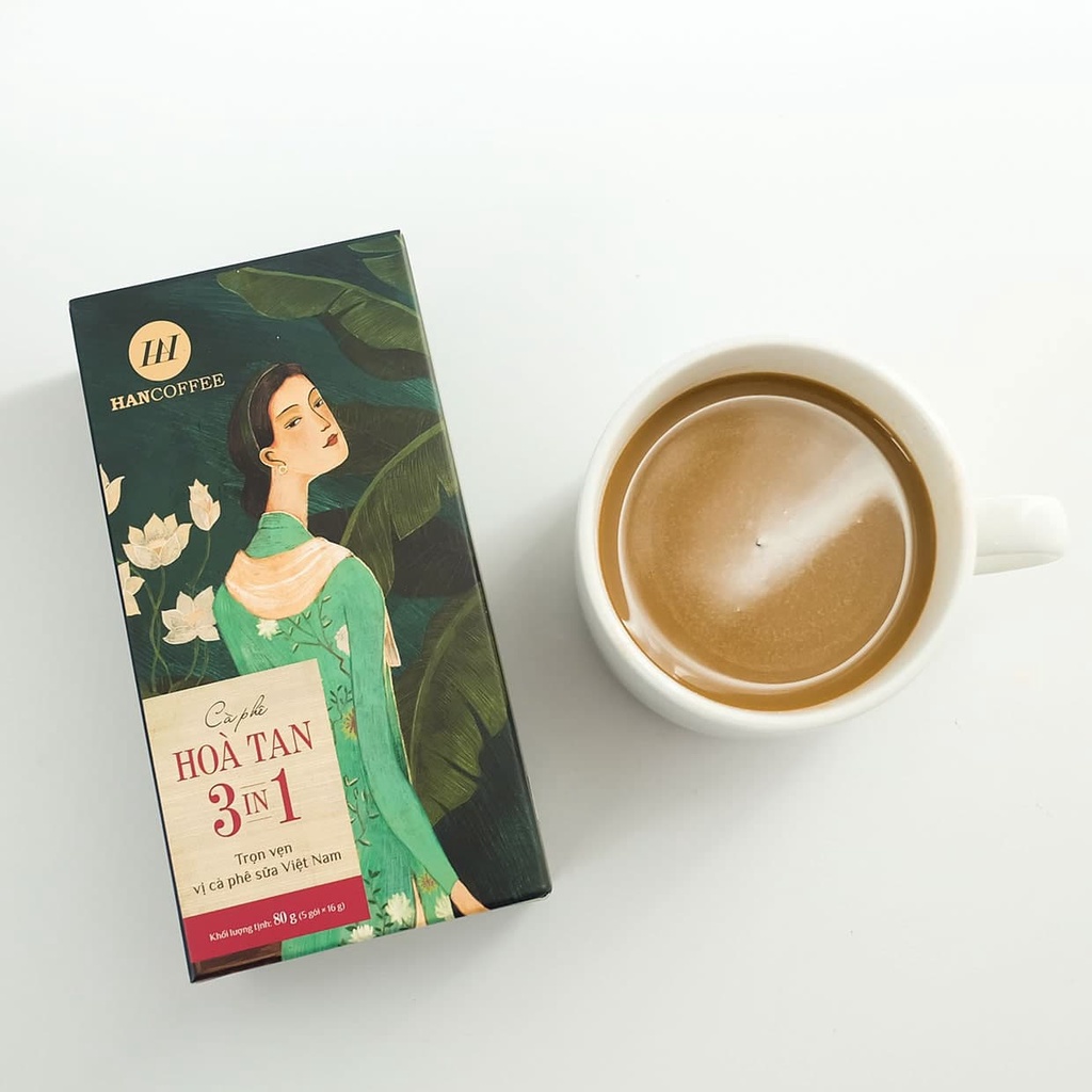 Cà Phê Pha Phin Nguyên Chất Rang Mộc Arabica Thơm Ngon, Cà Phê Phin HANCOFFE dạng hạt đắng dịu nhẹ - HN100AH2