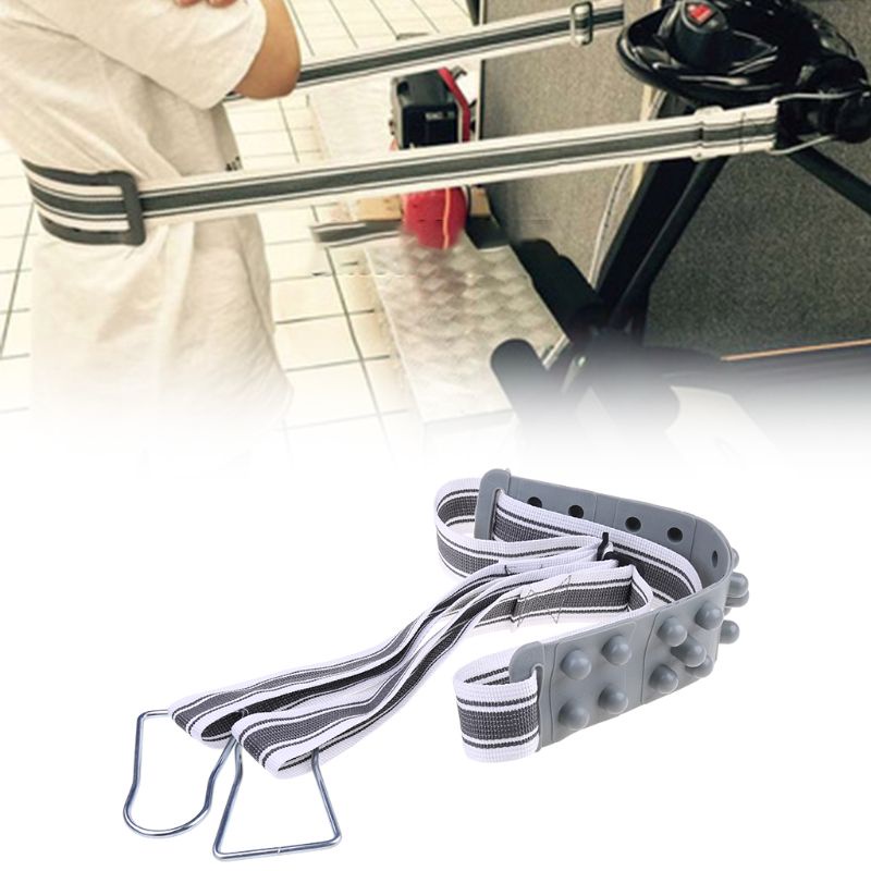 Dây Đai Mát Xa Eo Bằng Nylon Bền Bỉ Có Móc Kim Loại Thông Dụng Cho Thắt Lưng