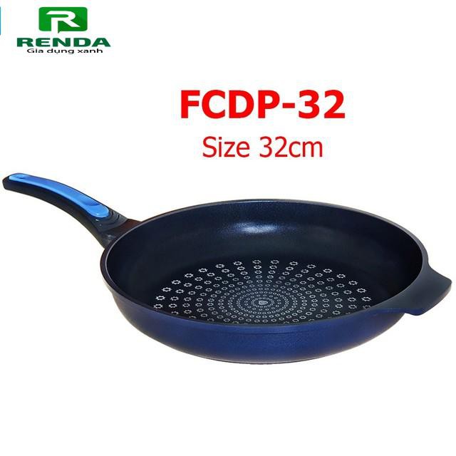 Chảo đá chống dính kim cương cạn CookWay Nhập khẩu Hàn Quốc FCDP-32 size 32cm