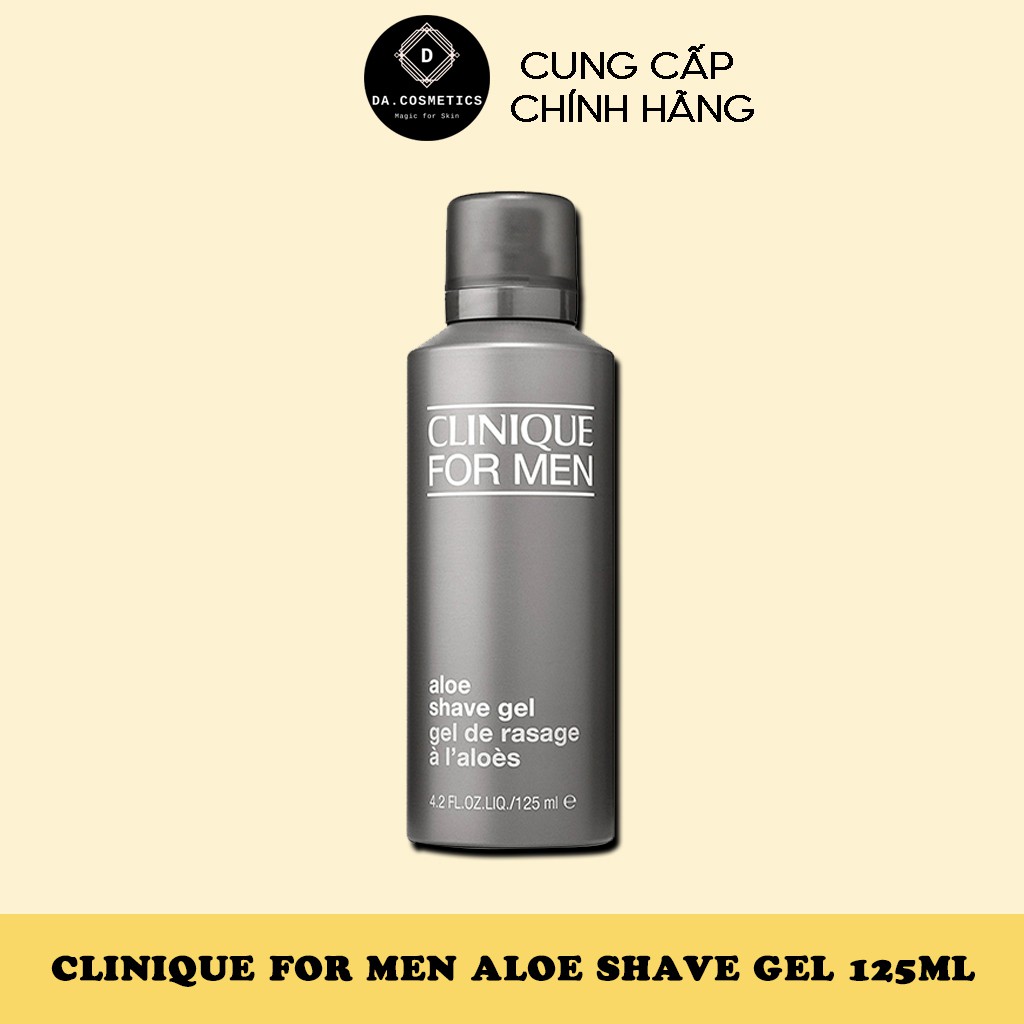 Kem Cạo Râu Dạng Bọt Clinique For Men Aloe Shave Gel 125Ml thumbnail