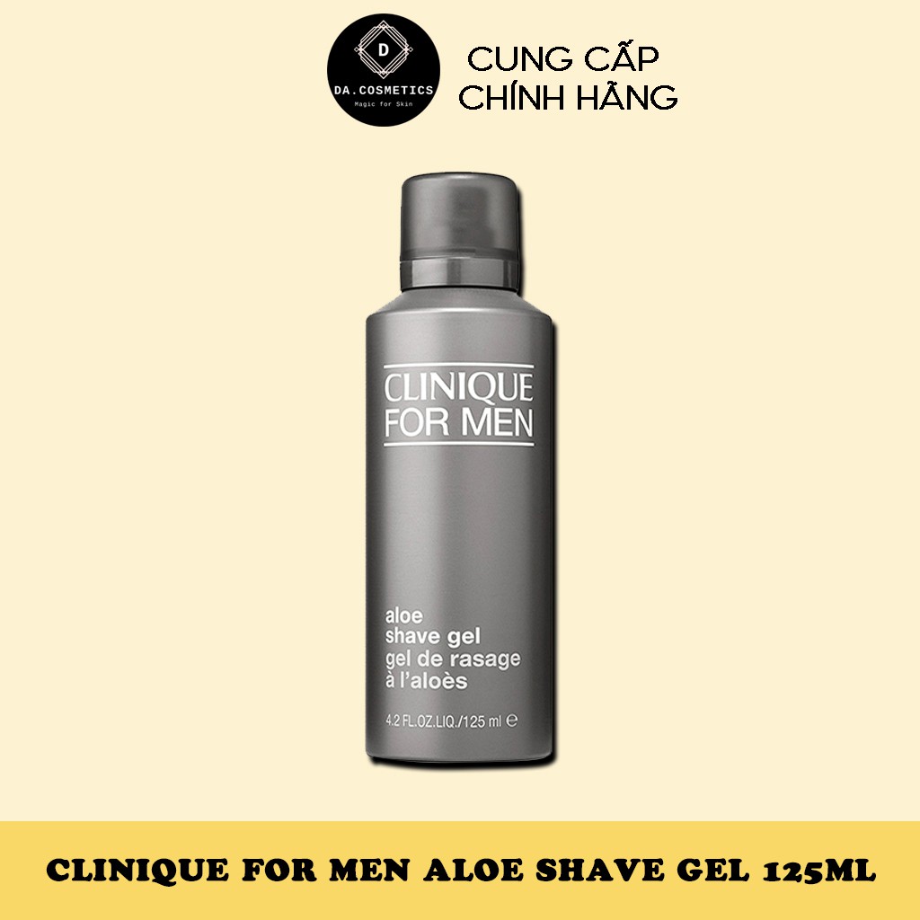 Kem Cạo Râu Dạng Bọt Clinique For Men Aloe Shave Gel 125ml