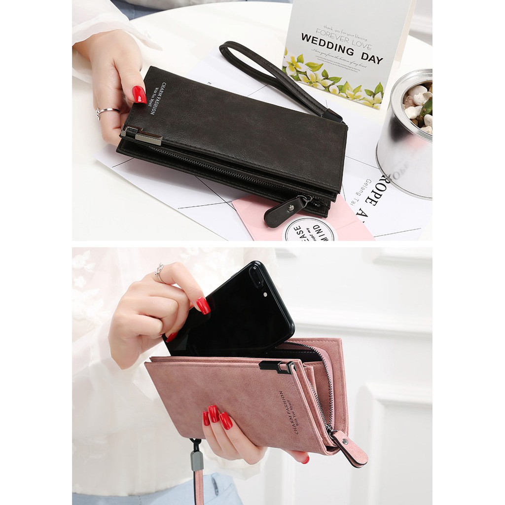 [Mã FAMAYWA2 giảm 10k đơn từ 50k] Bóp Nữ Charm Fashion Dáng Đứng | BigBuy360 - bigbuy360.vn