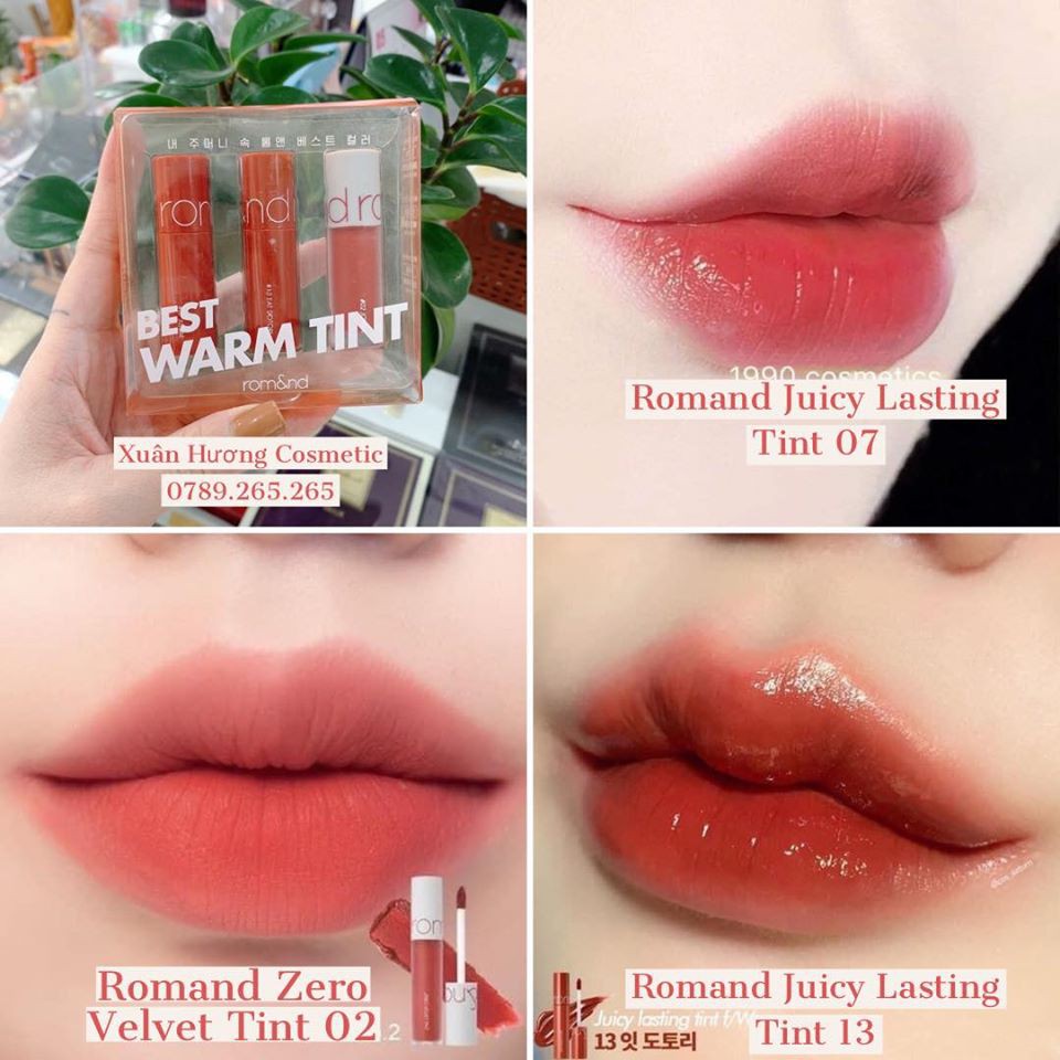 Set son mini Romand Best Warm Tint | BigBuy360 - bigbuy360.vn