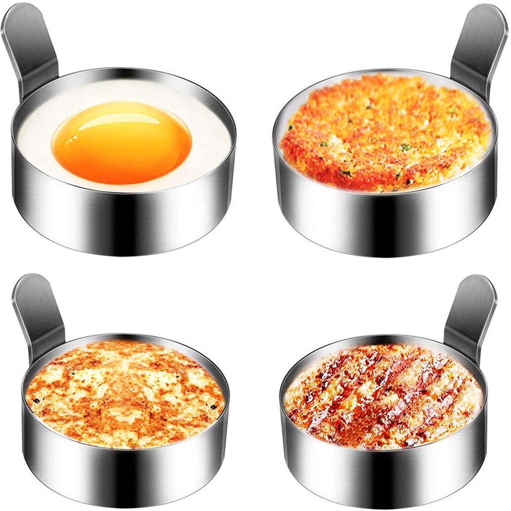 Khuôn Chiên Trứng Chống Dính Bằng Thép Không Gỉ