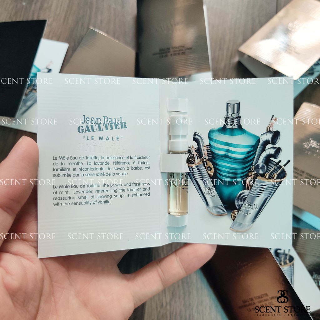 Scentstorevn - Vial chính hãng nước hoa JPG Le Male [1.5ml] | Thế Giới Skin Care