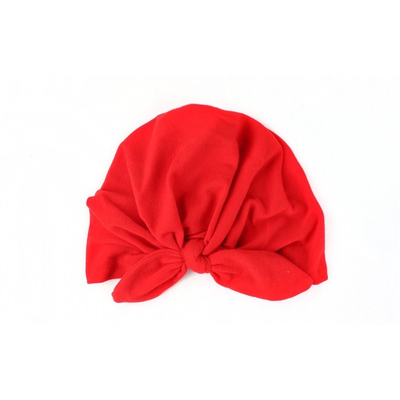 Turban mũ băng đô cho bé gái có nơ (hai đầu nhọn) 11 màu ms12253