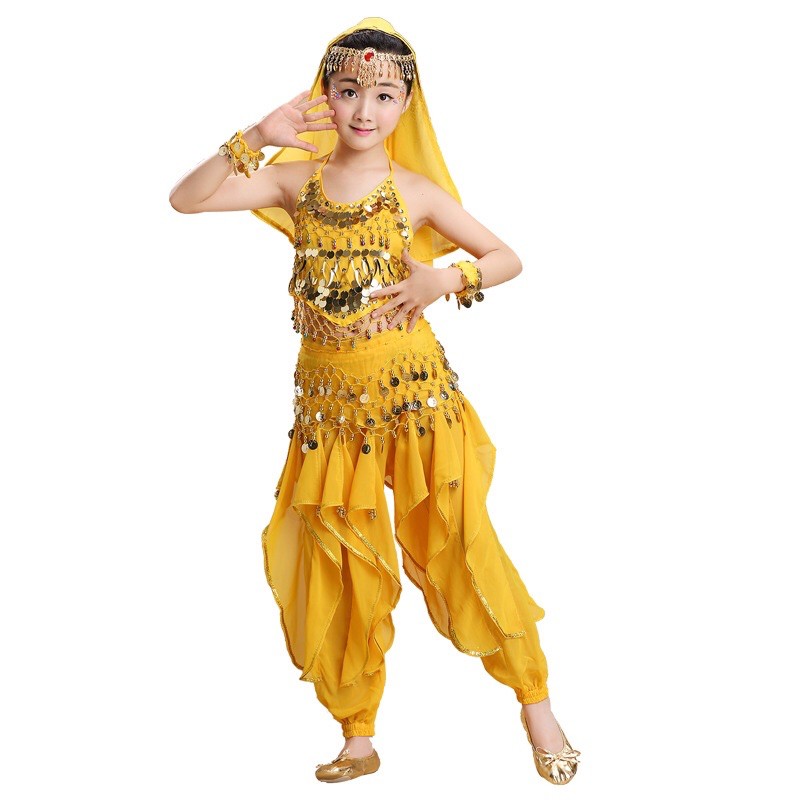 (Sẵn) Trang phục Ấn độ cho bé