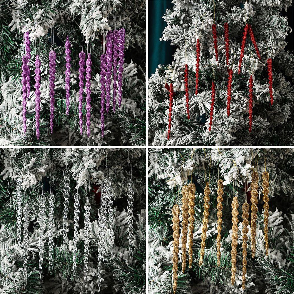 CONOPERY Bộ 12 Cây Kem Treo Trang Trí Giáng Sinh 2022