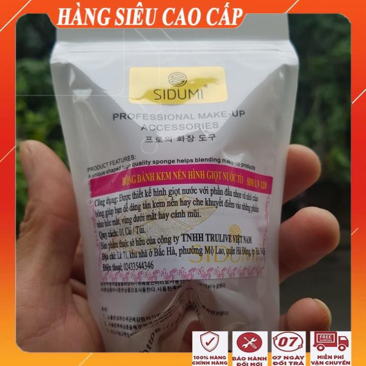 [FreeShip - SALE KHÔ MÁU] Bông mút trang điểm đa năng sidumi/Mút tán kem nền, kem lót chất mút đặc siêu đẹp