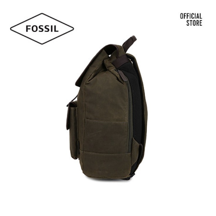 Balo nam thời trang Fossil Buckner Rucksack MBG9437300 - màu xanh lá