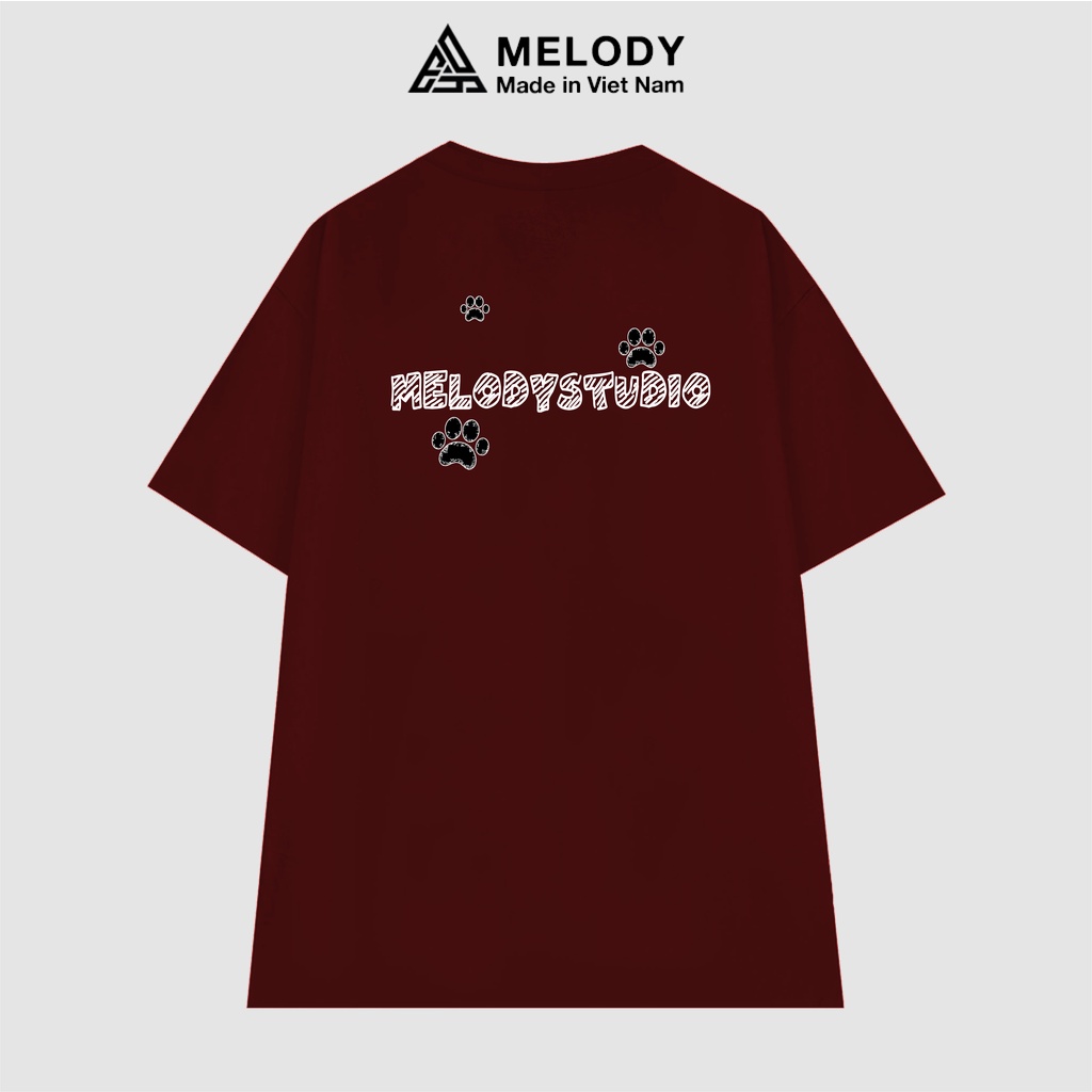 Áo Thun Unisex Nam Nữ Tay Lỡ Form Rộng Oversize Local Brand MELODY, Áo Phông Cotton 100% KIKI'SDELIVERYSERVICEJIJI Tee