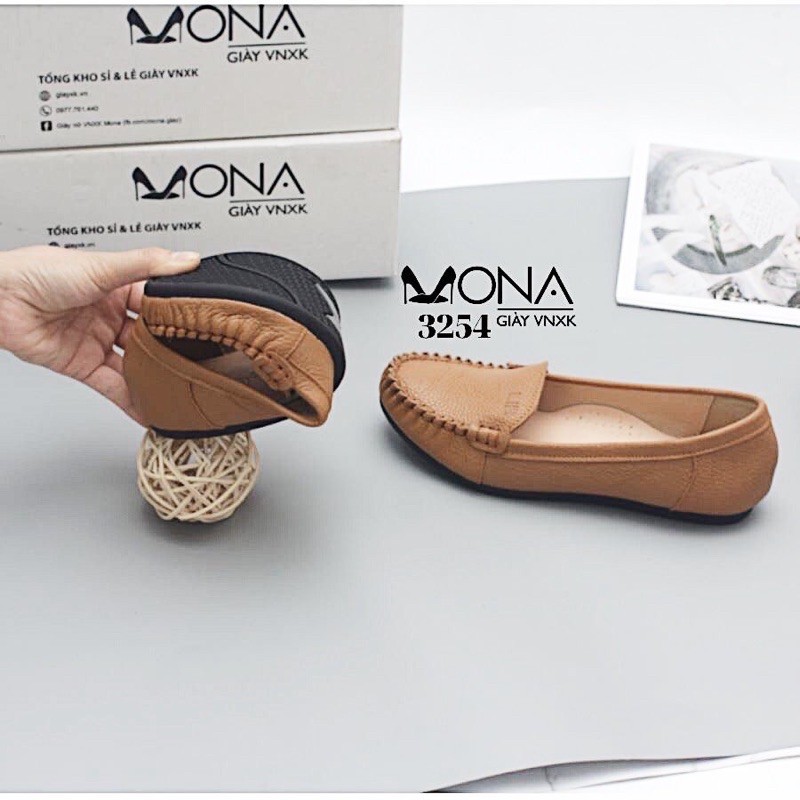 Giày Mọi Da Bò Thật Đế Mềm 3254
