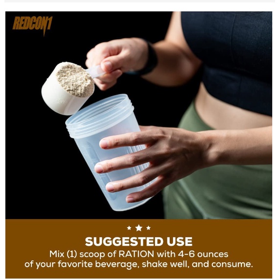 [Giá hủy diệt] [Chính hãng] Redcon1 Ration Whey Protein Hydrolysate &amp; Concentrate Blend - Sữa Tăng Cơ Tiêu Chuẩn Mỹ