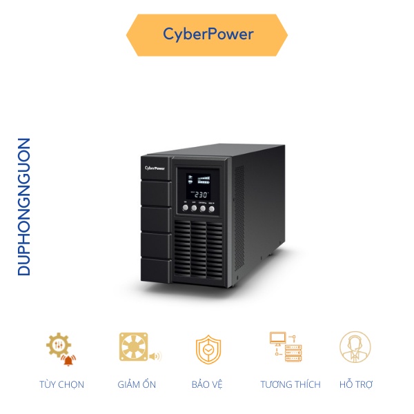 💥Bộ Lưu Điện UPS CyberPower OLS1000E 1000VA/ 900W - UPSduphong