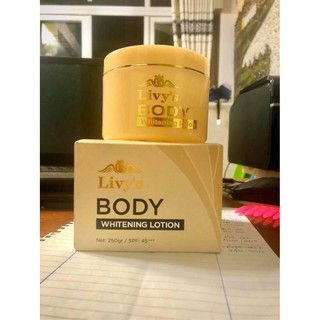 Kem body Livy's vàng mẫu mới Thái Lan