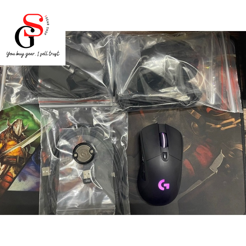 Chuột Gaming Logitech G703 LIGHTSPEED -CHÍNH HÃNG_Nhận APP Logitech Ghub_Likenew 96%