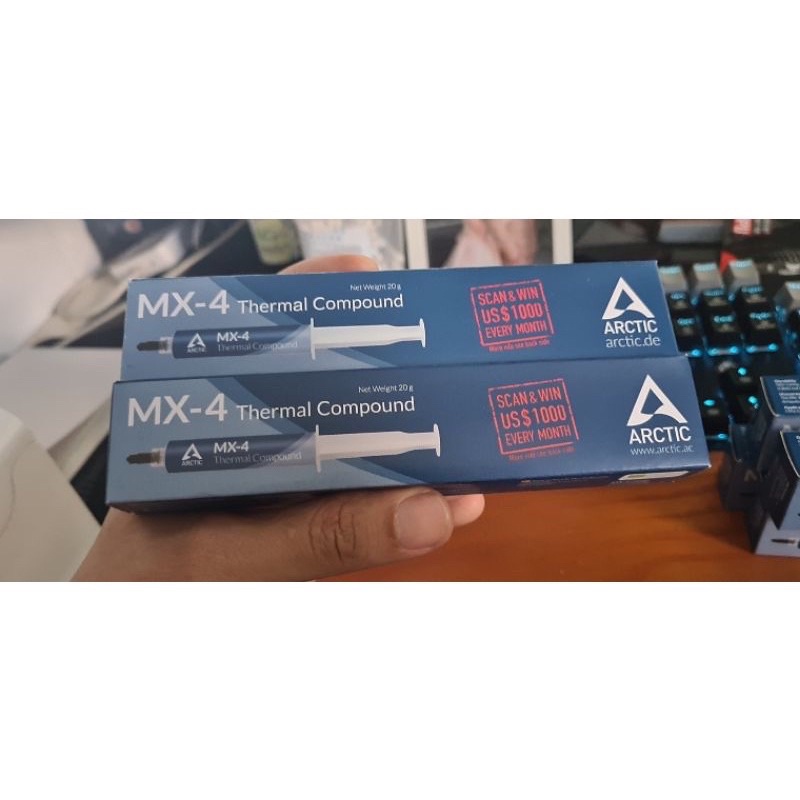 Keo Tản Nhiệt nk Làm Mát CPU MX4 4g, 8g, 20g - Keo Làm Mát Chíp, vga...sp new box bản 2021. Sản phẩm chất lượng cao.