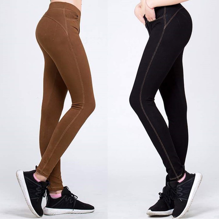 Quần Legging giả jean nâng mông có size 5XL cho bạn dưới 88 kg