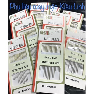 Kim may tay đủ cỡ 16 cây.
