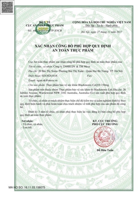 Thuốc Bổ Tim Mạch CoQ10 150mg Blackmores 30 viên | BigBuy360 - bigbuy360.vn