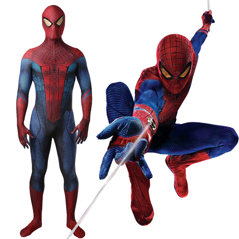 Marvel Bộ Áo Liền Quần Hóa Trang Người Nhện Cho Bé