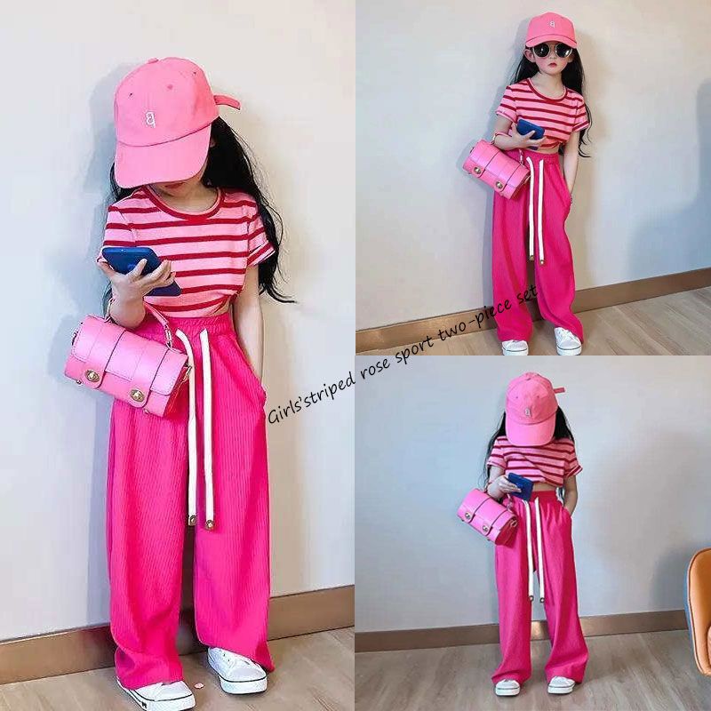 Set Hồng Chảnh Cực Xinh cho Bé Gái