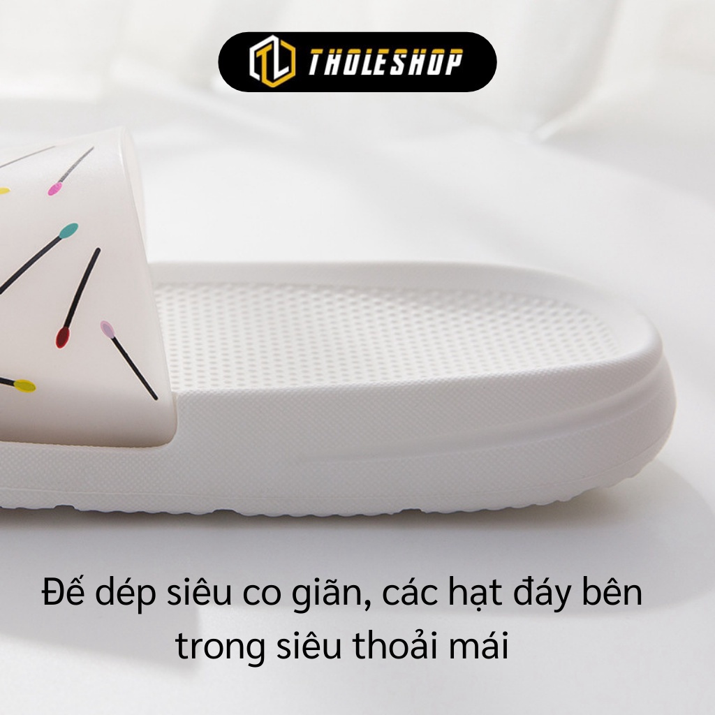 [SGD] Dép Quai Ngang Unisex - Dép Hình Que Diêm Mang Trong Nhà, Đi Chơi Chống Trượt 7785