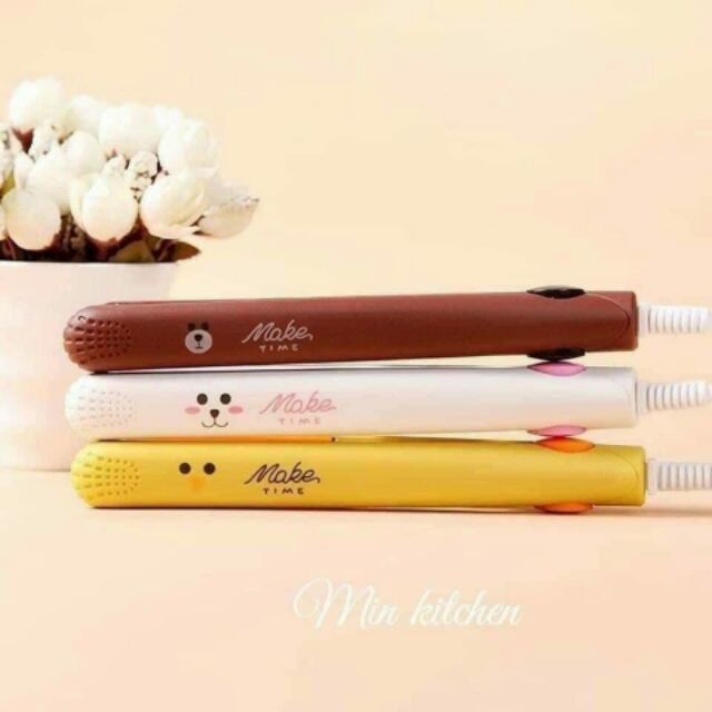 Máy là tóc, duỗi tóc, kẹp thẳng, ép tóc, uốn cúp làm tóc xoăn lọn đa năng có hộp đựng