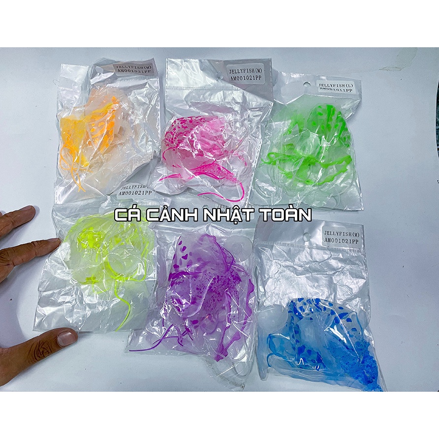 SỨA CAO SU DẠ QUANG ĐỦ MÀU TRANG TRÍ BỂ CÁ CẢNH