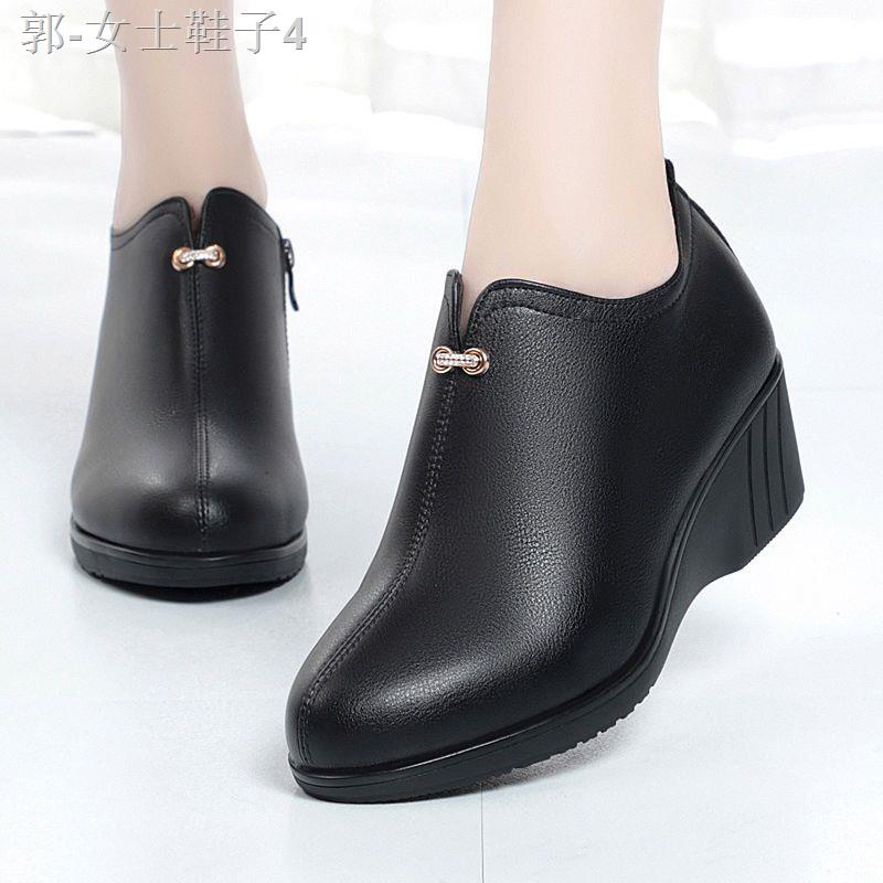 Giày Búp Bê Da Mềm Đế Xuồng Thời Trang Xuân Thu Cho Nữ