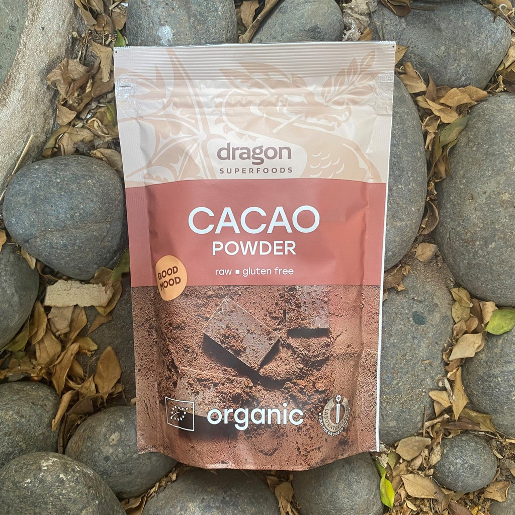 Bột cacao nguyên chất 200gr Dragon Superfoods