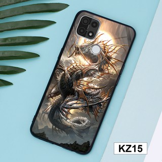 Ốp lưng oppo a15-oppo a15s hình rồng ,sói nam tính