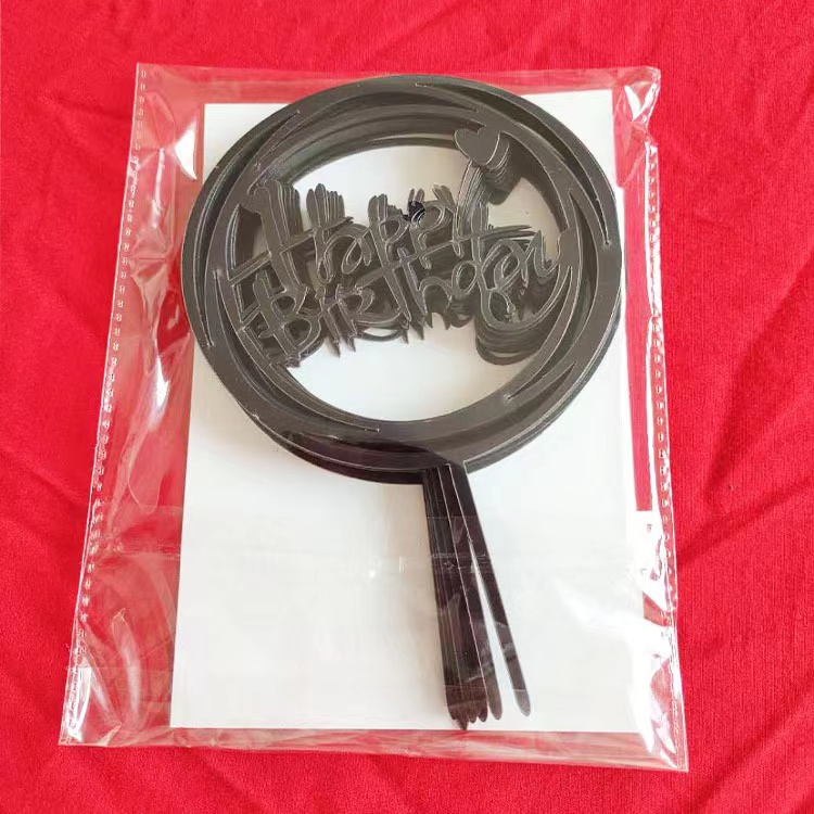 Set 10 Dụng Cụ Trang Trí Bánh Kem Bằng acrylic Chất Lượng Cao