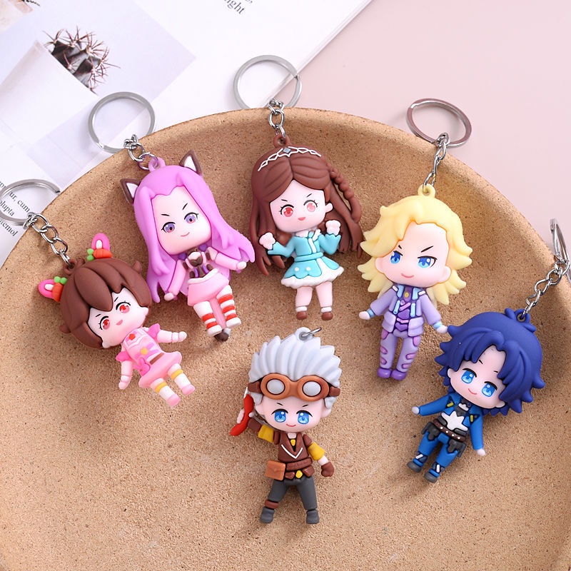 Móc Khóa Mô Hình Nhân Vật Đấu La Đại Lục (6 Nhân Vật)