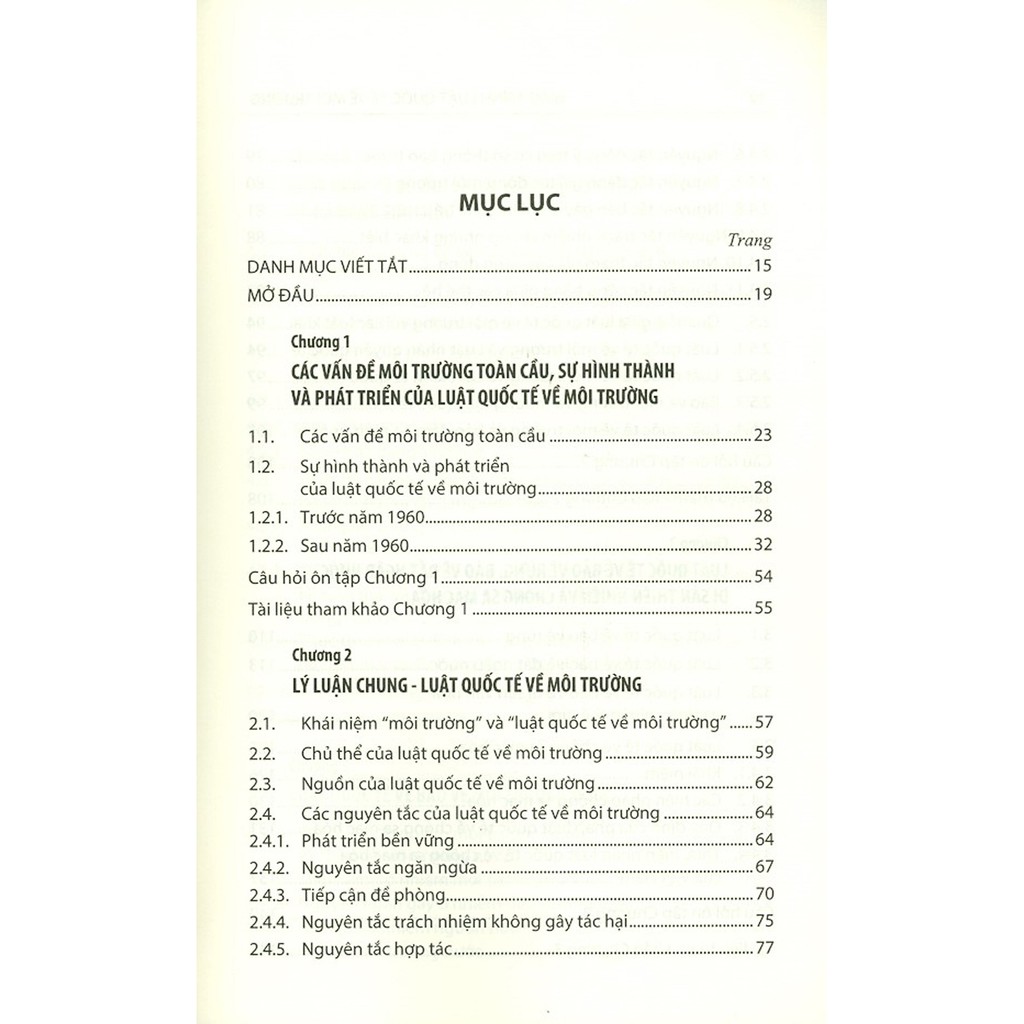 Sách - Giáo Trình Luật Quốc Tế Về Môi Trường