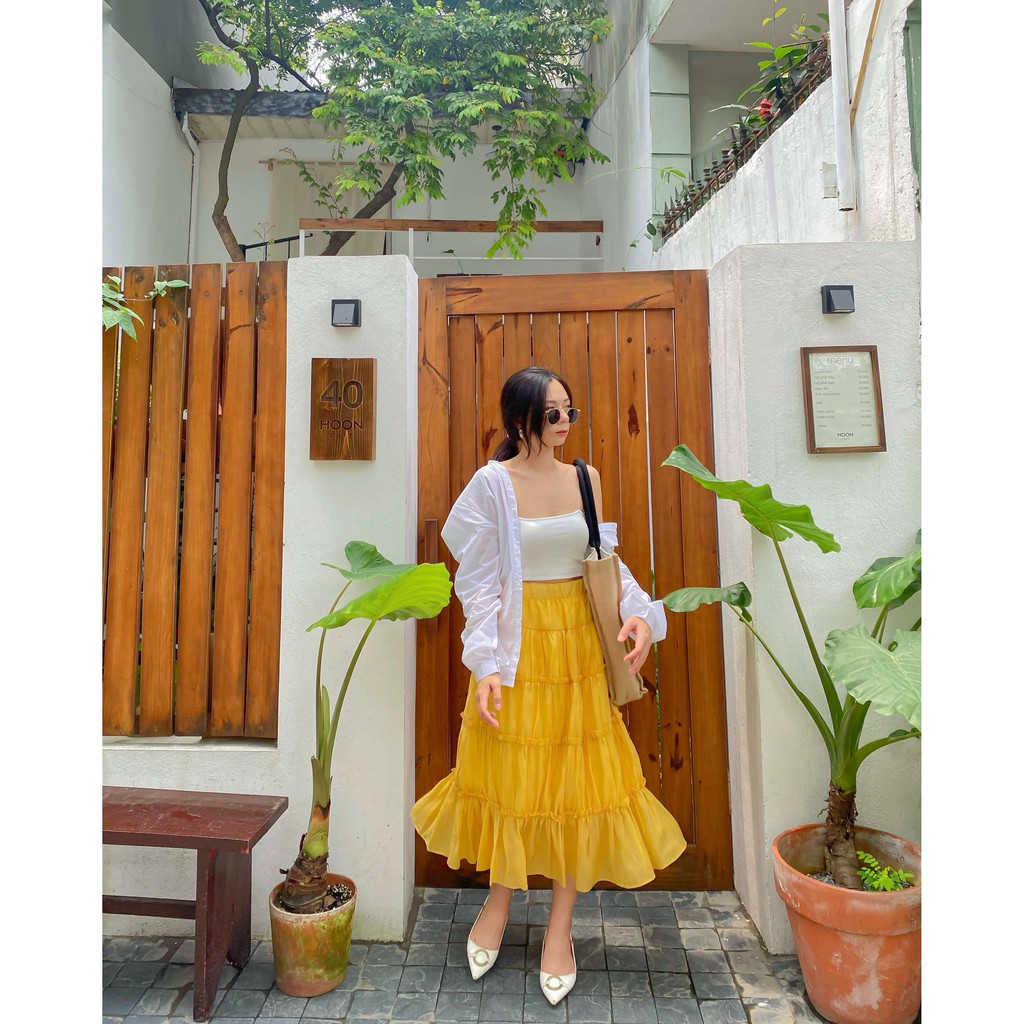 Áo hai dây cotton croptop dáng ngắn thiết kế T-Ju, màu đen, trắng, dáng ôm basic | BigBuy360 - bigbuy360.vn