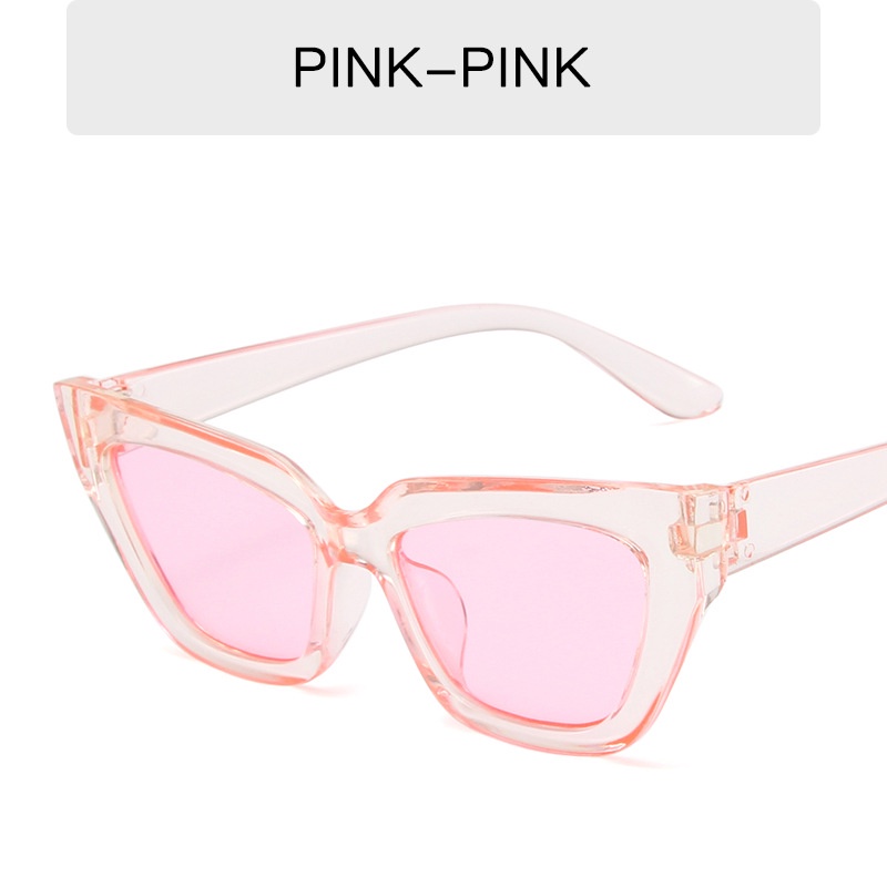 Kính Mát Mắt Mèo Gọng Nhỏ Thời Trang Phương Tây Cổ Điển