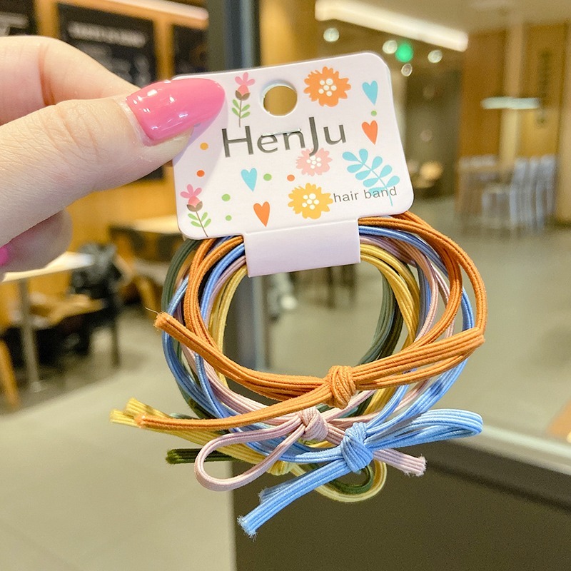 Dây buộc tóc nhiều màu sắc xinh xắn dành cho nữ