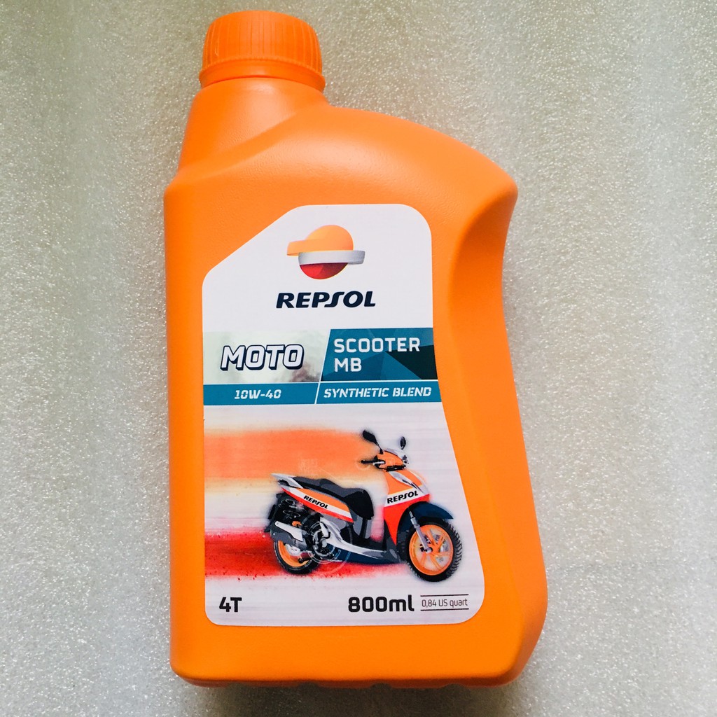 Nhớt Repsol 10w40 Scooter MB 800ml