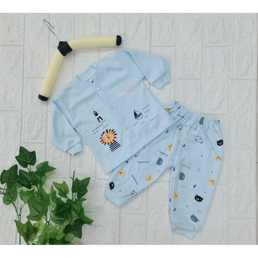 Bộ nỉ cotton Uala FREESHIPnỉ cotton mềm thích hợp mùa thu đông cho bé