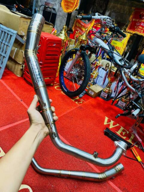 Cổ pô redleo 2 khúc