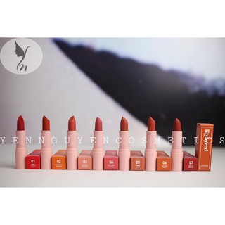 Son thỏi lì mềm mịn mướt LilybyRed Mood Cinema Matte Endding Lipstick