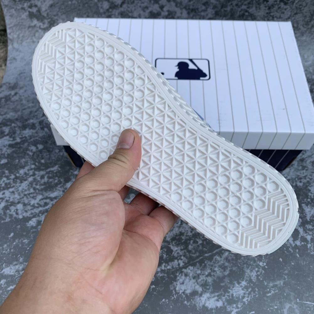 Giày sục nữ MLB ny đạp gót màu xanh dương Hot trend thể thao sneaker