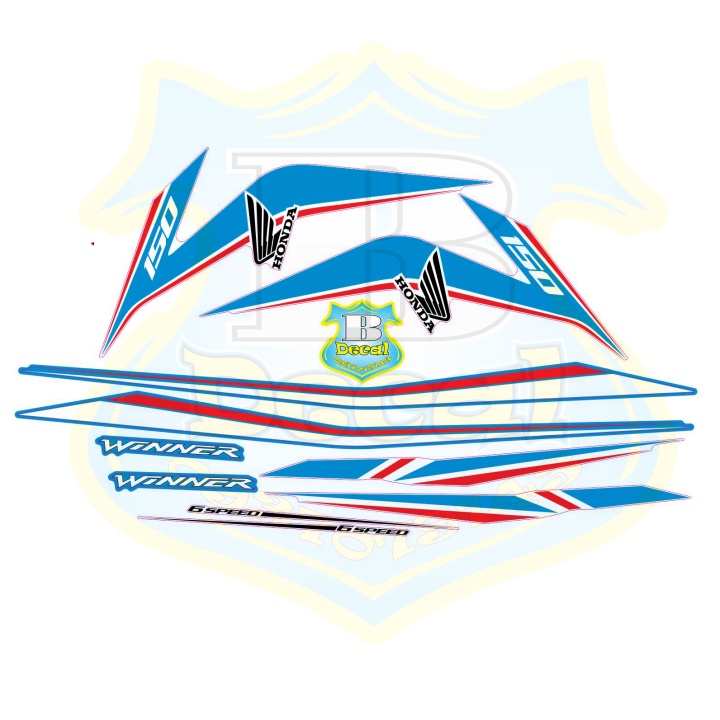 ( Quí khách vui lòng mang ra tiệm cho thợ dán ) Tem winner Repsol xám đen