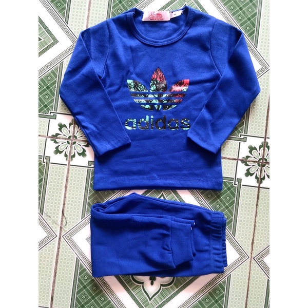 {11-25kg} Bộ Thu Đông Dài Tay cho bé trai/bé gái (Loại dày dặn)