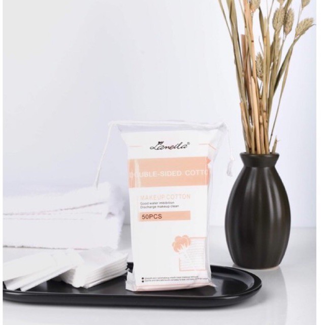 Bông tẩy trang Lameila, bông tẩy trang cotton siêu xịn