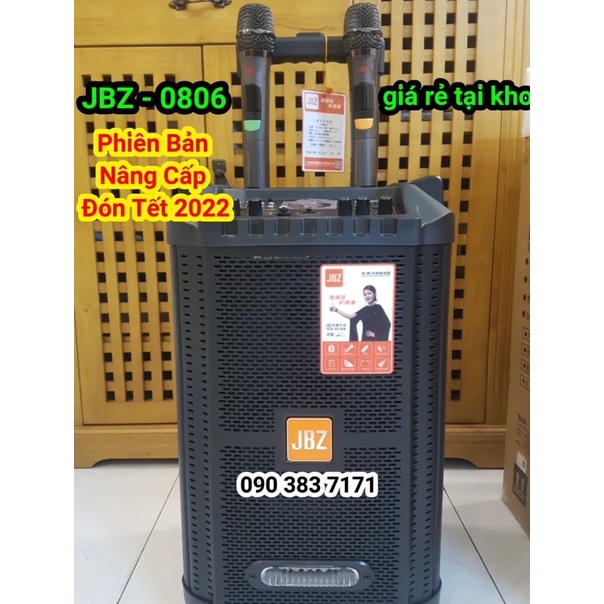 Loa Hát JBZ 0806 Chính Hãng bản nâng cấp siêu Hay 2023