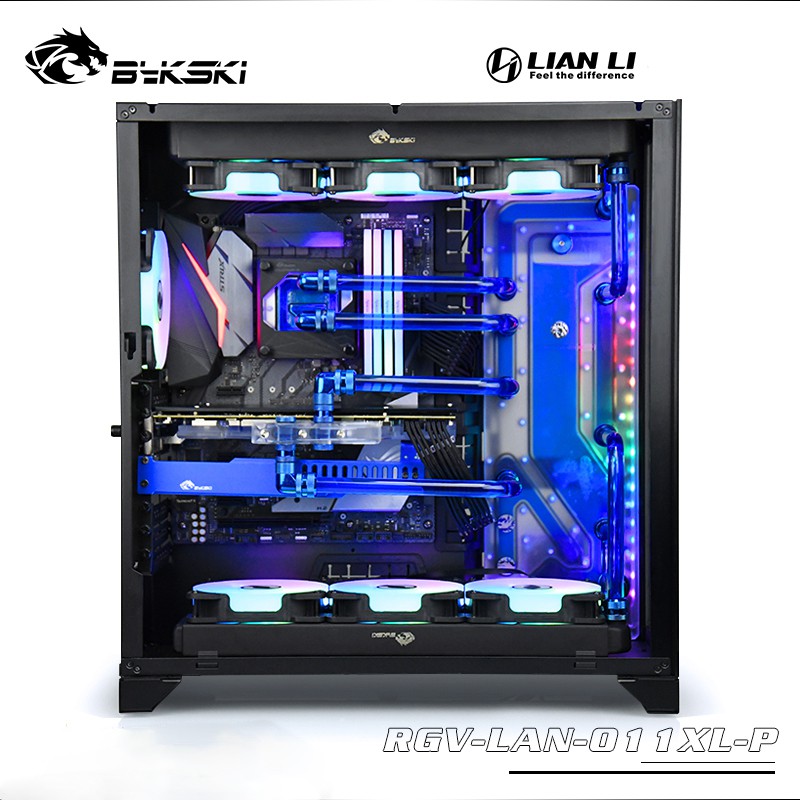 Tấm tank nước Bykski dành cho case Lianli O11 XL Tản nhiệt nước custom Hyno Store