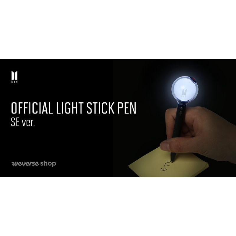 BTS OFFICIAL LIGHTSTICK PEN SE, Bút lightstick ver SE (weverse shop)